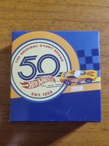 HotWheels Coloured 1oz Silver Proof 2018