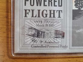 Centenary of Powered Flight Houdini OVP $1 PNC 2010