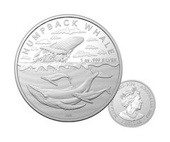 Humpback Whale 1oz Bullion 2023