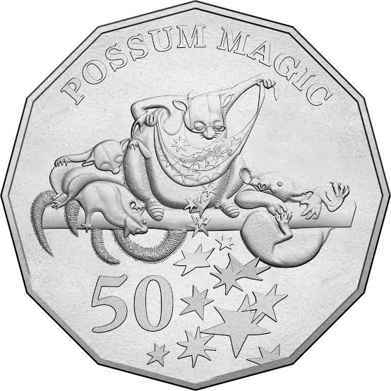 2019 50c Possum Magic UNC