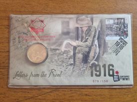 Letters from the Front Melbourne Stamp and Coin Show APTA PNC