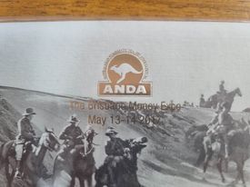 Lighthorse WW1 Centenary ANDA Brisbane Overprint $1 PNC 2017