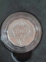 QEII Platnium Jubilee Fine Silver Proof 50c 2022