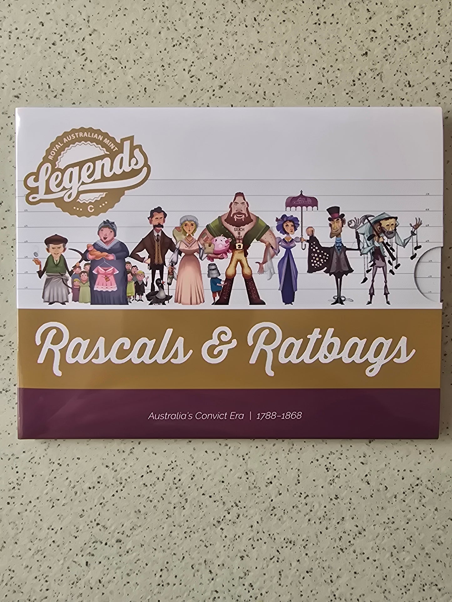 2018 Rascals and Ratbags, Legends UNC set