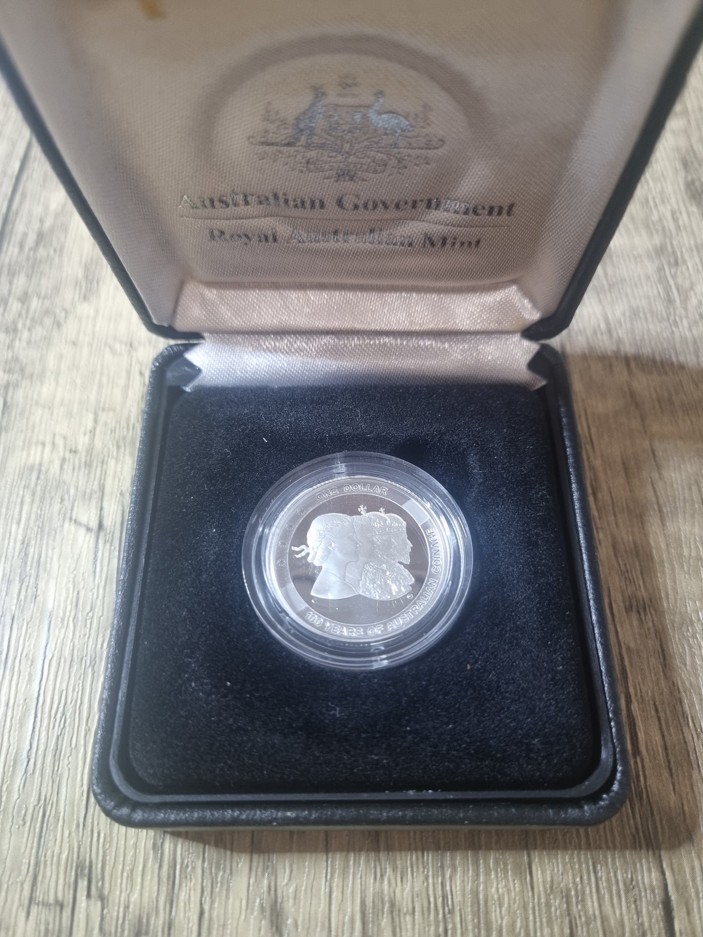 100 years of Australian Coinage $1 Silver Proof 2010