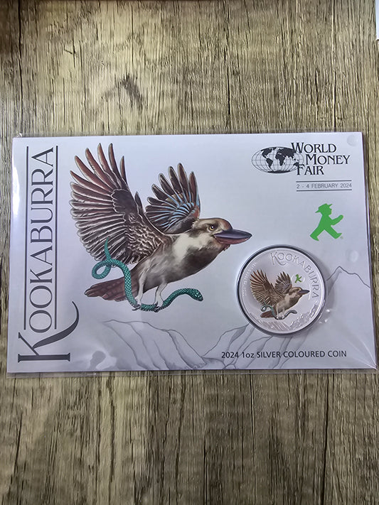 Kookaburra Coloured Privy 1oz WMF 2024