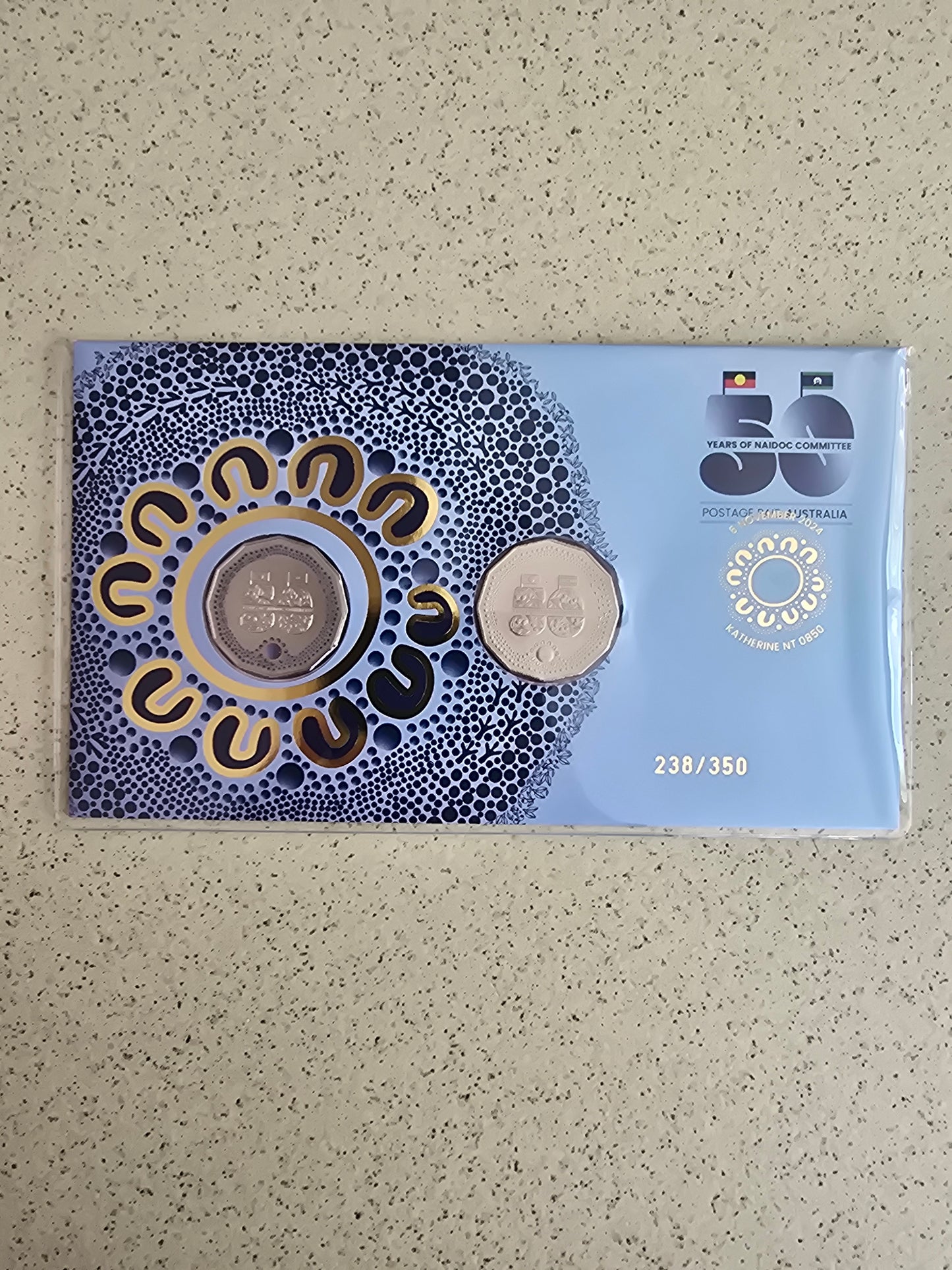 NAIDOC double 50c Impression PNC 2024