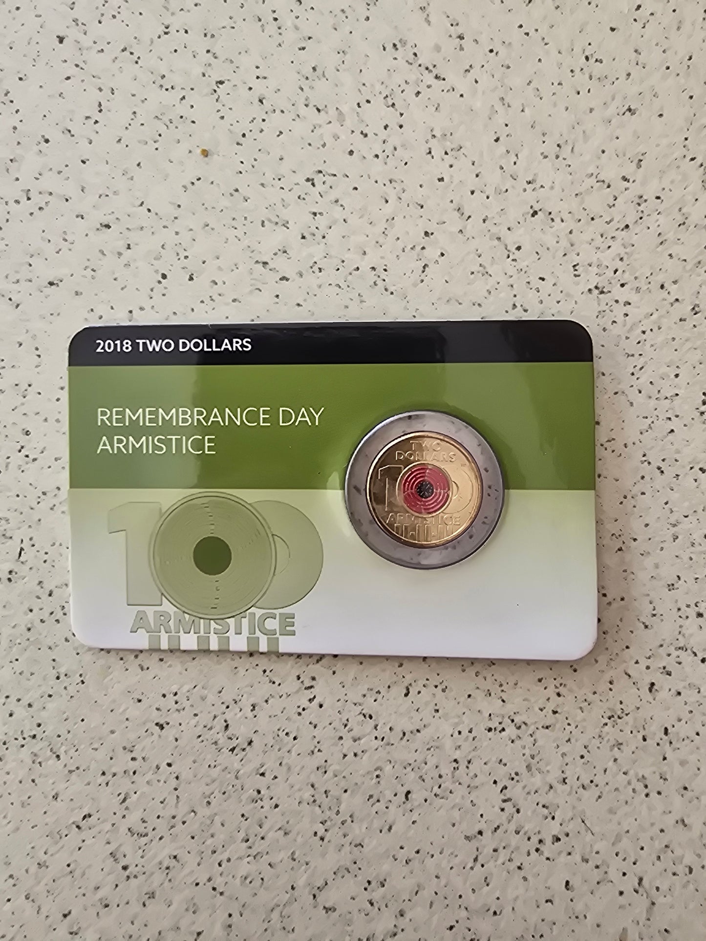 Armistice 2018 $2 Downies Card