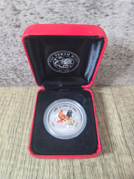 Lunar Coloured Rooster 🐓  2005 ½oz S1