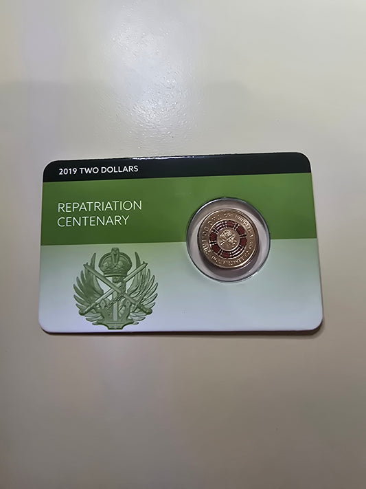 Repatriation 2019 $2 Downies Card