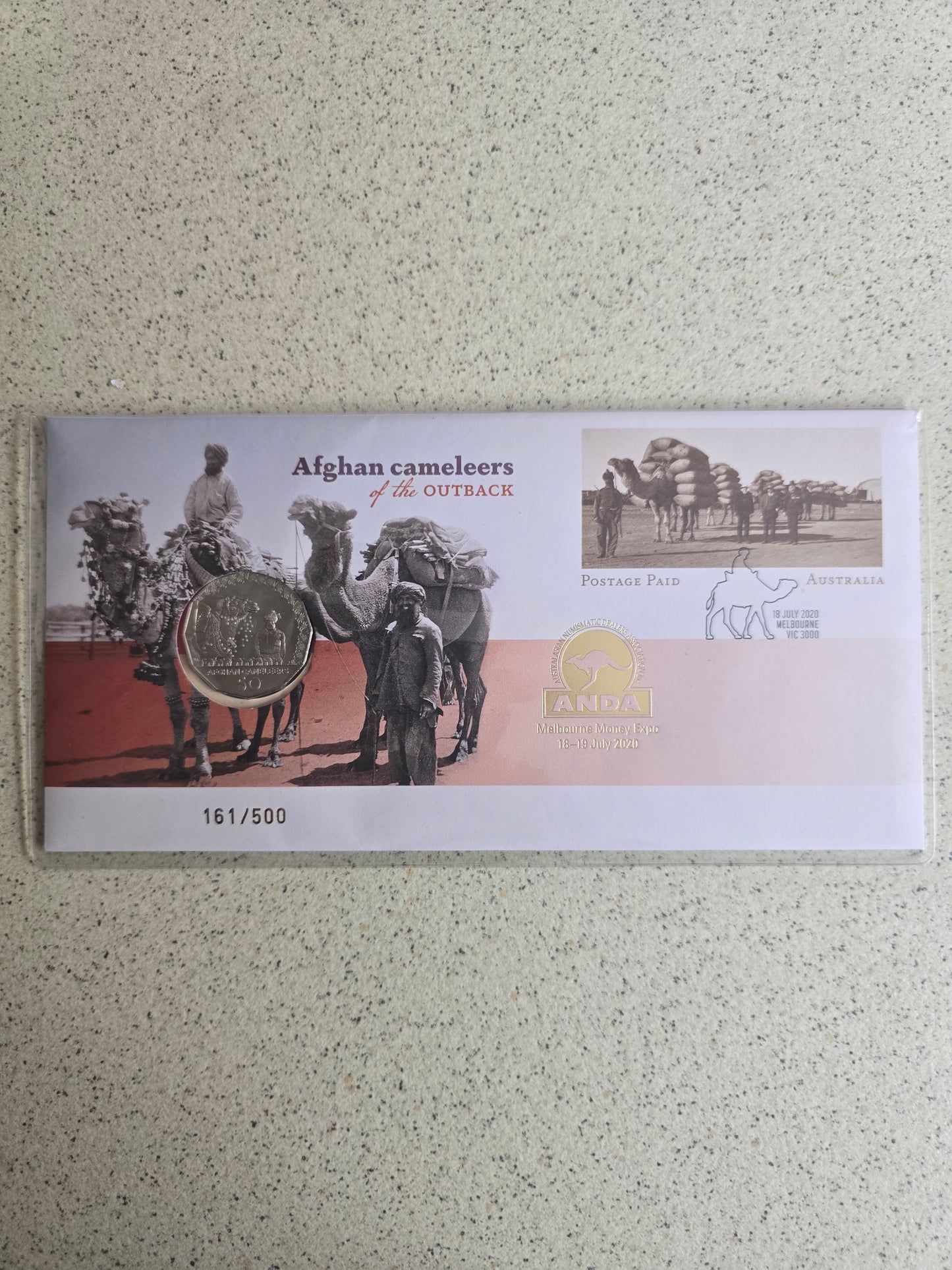 Afghan Cameleers ANDA 50c PNC 2020