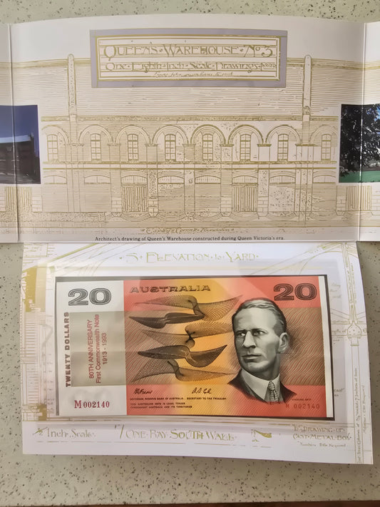 Twenty Dollars $20 80th Anniversary NPA Folder 1993