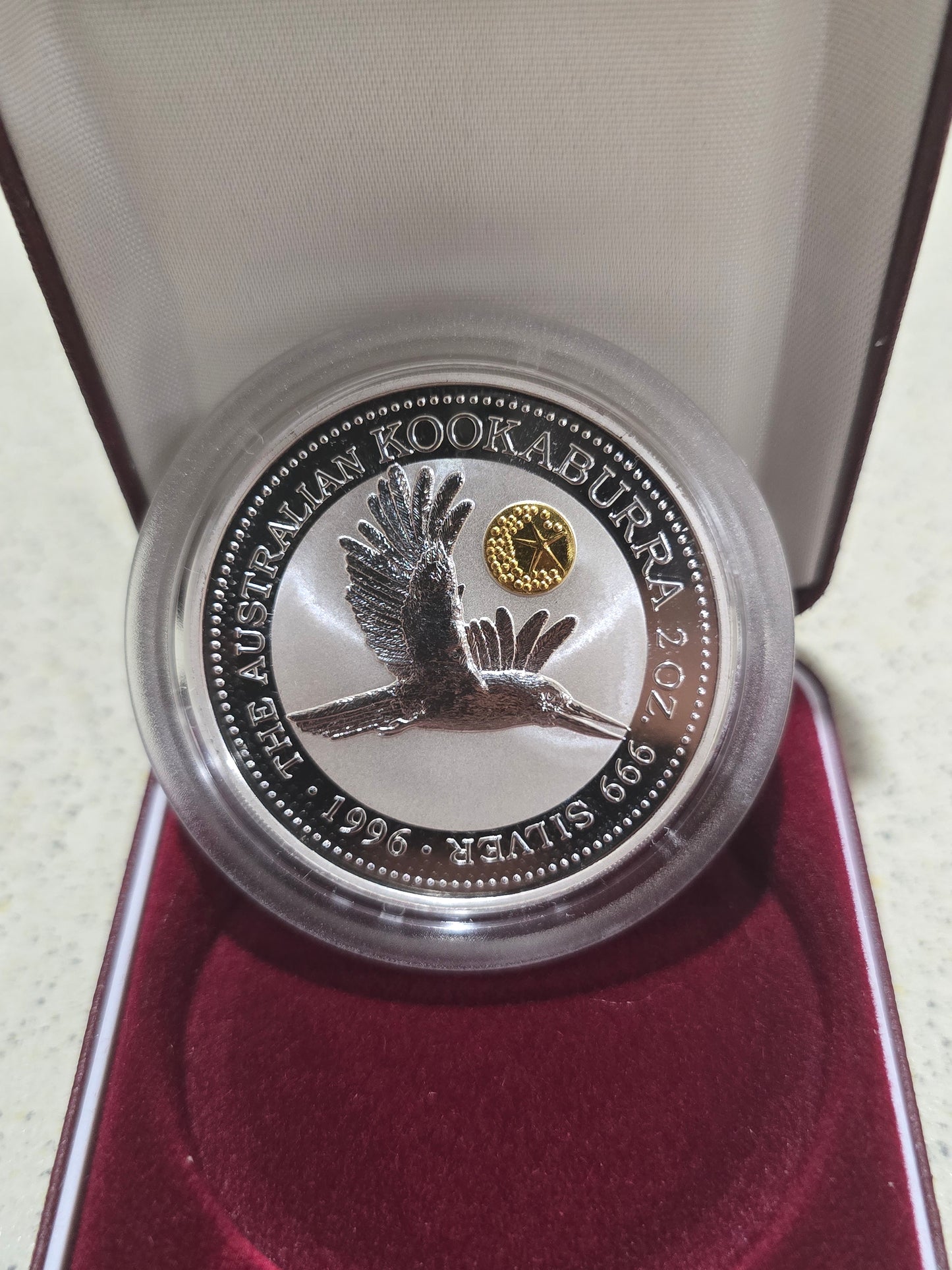 Star Pagoda privy kookaburra 2oz 1996