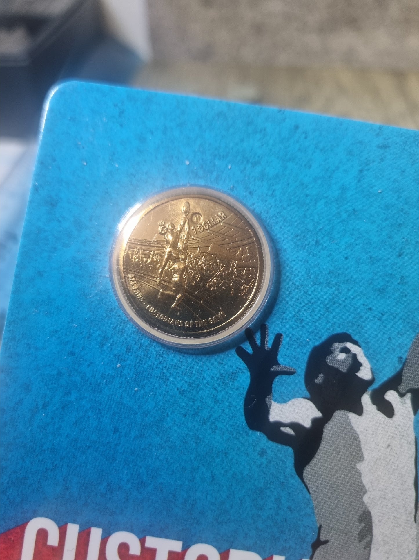 Custodians of the Game 'M' Counterstamp