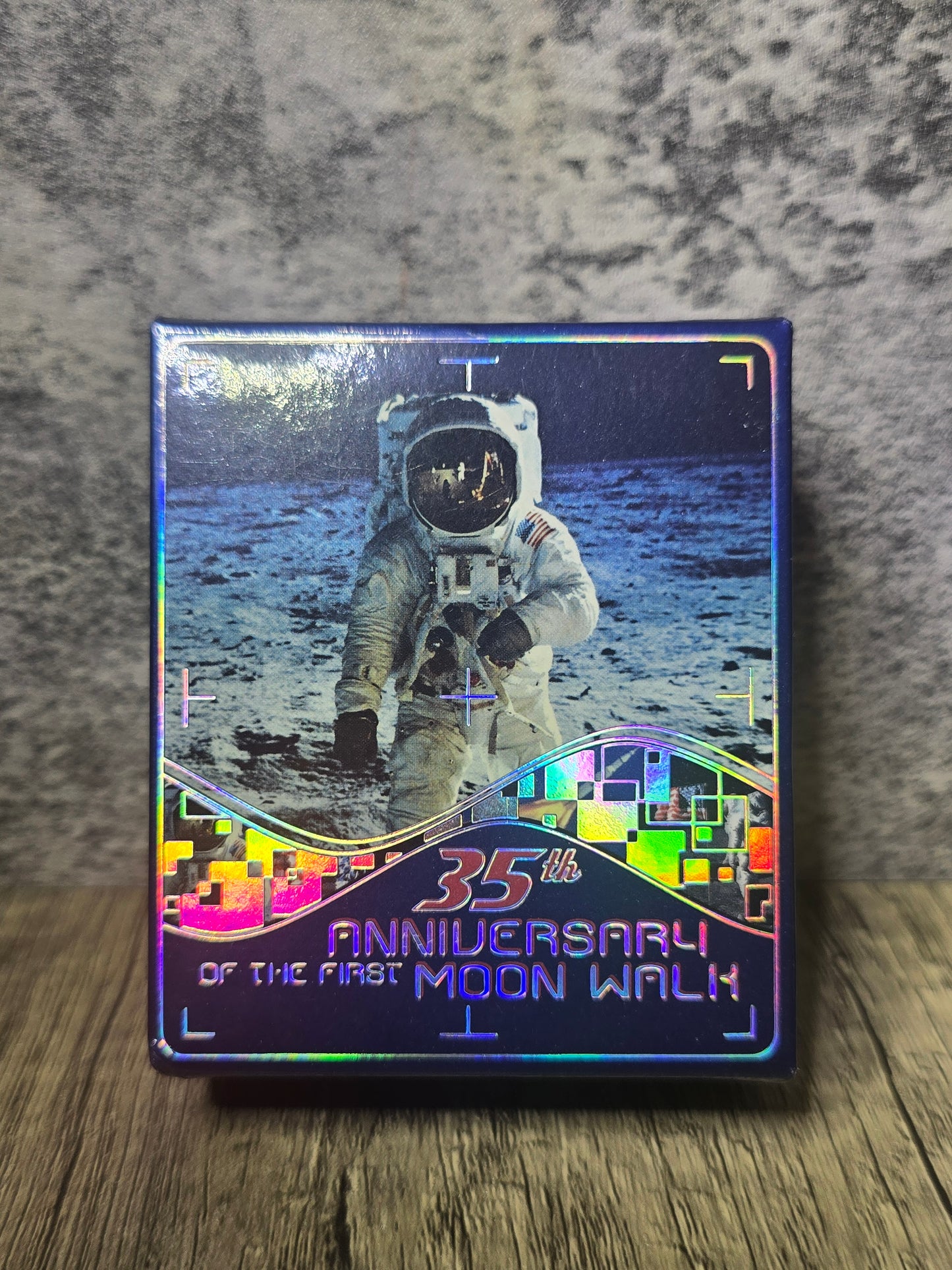 35th Anniversary of the First Moon Walk, 1oz lenticular proof 2004