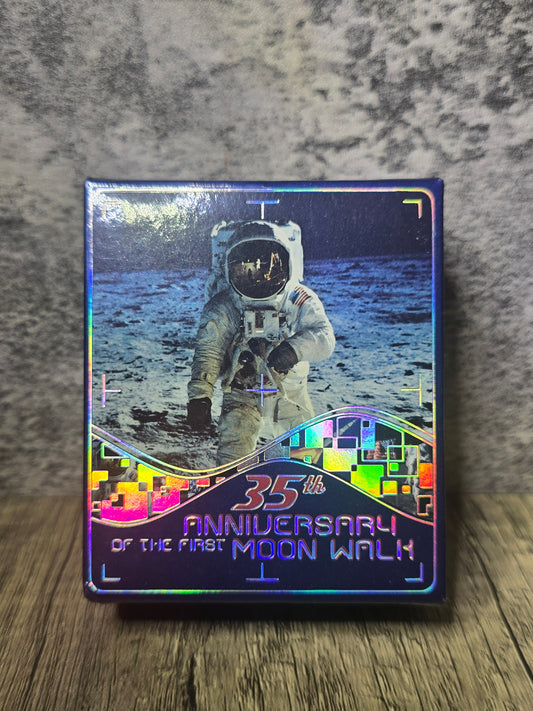 35th Anniversary of the First Moon Walk, 1oz lenticular proof 2004