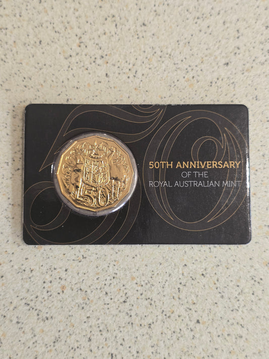 50th Anniversary of RAM 2015 Gold Plated 50c