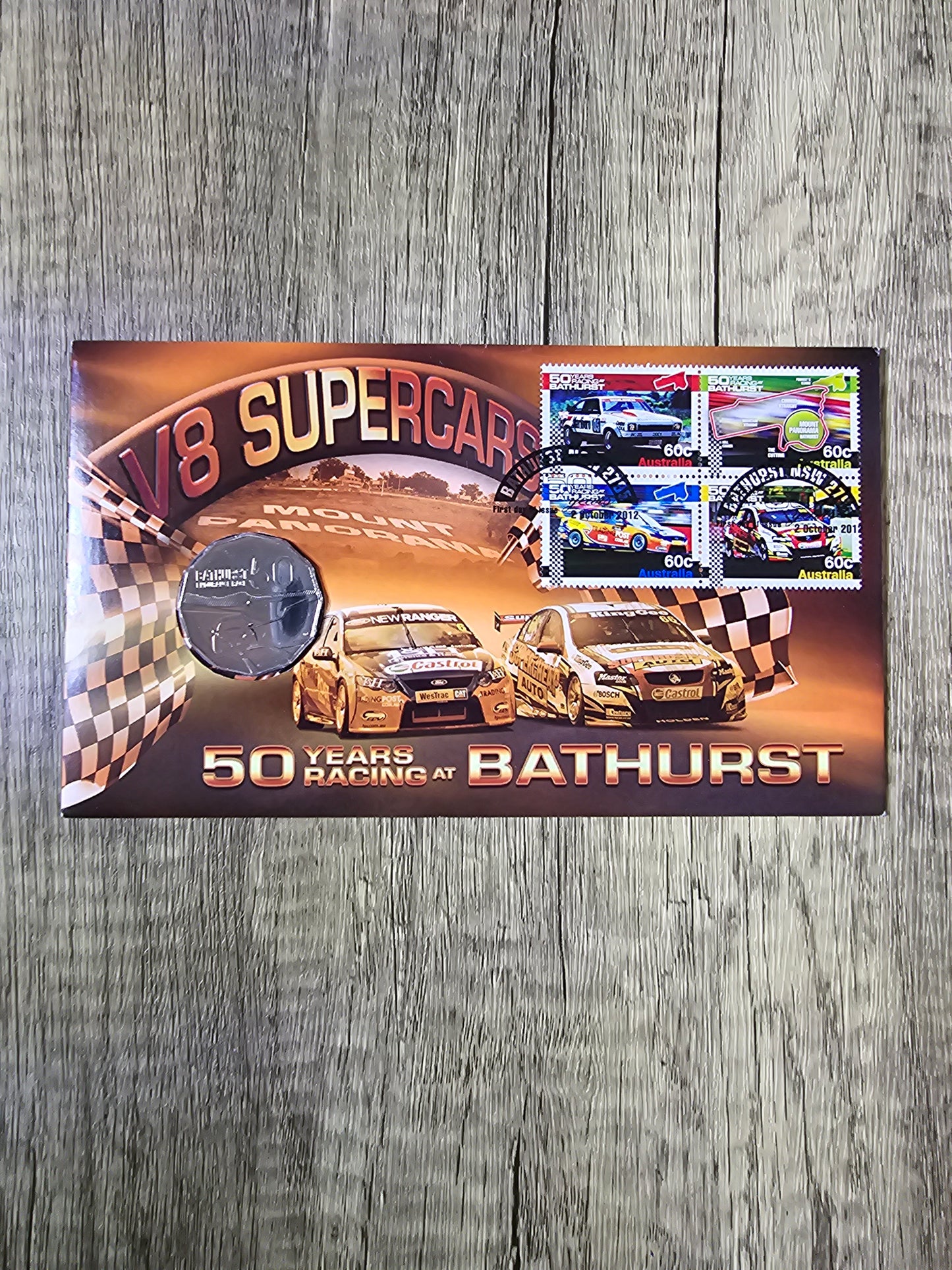 Bathurst 50th Anniversary 50c PNC 2013