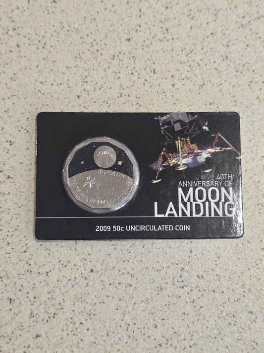 Moon Landing 50c 2009