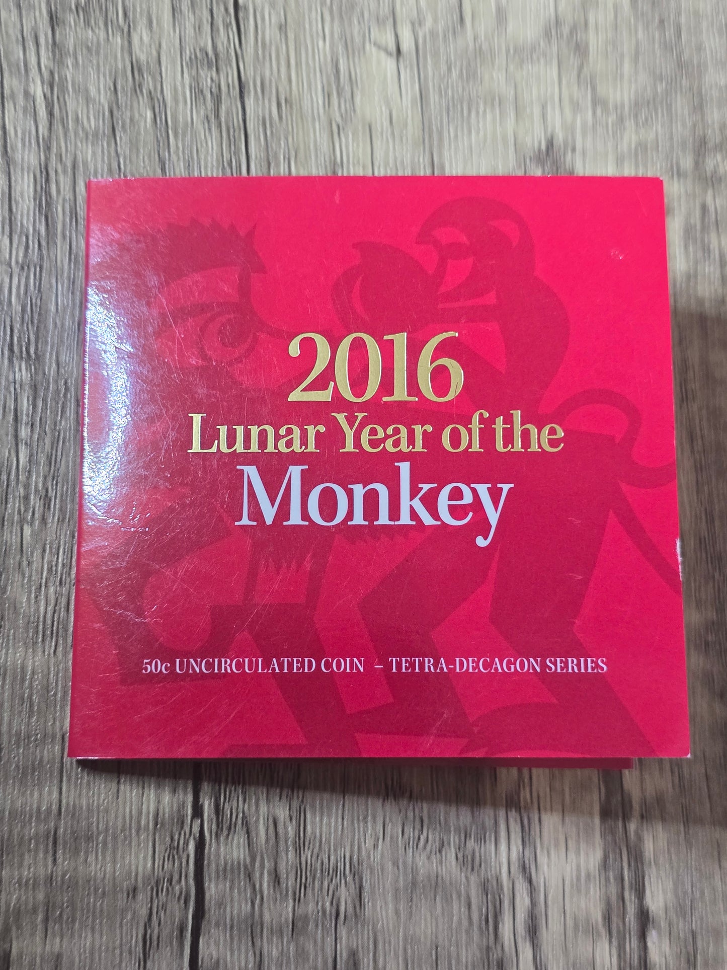 Lunar tetradecagon Monkey 50c 2016