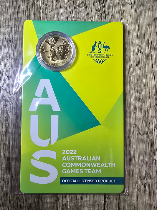 ComGames gold plated 50c Birmingham 2022