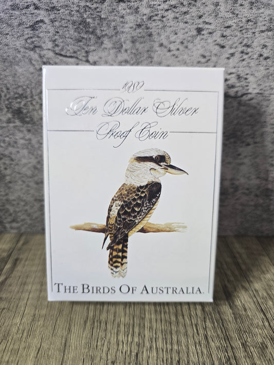 Birds of Australia $10 Proof Kookaburra 1989