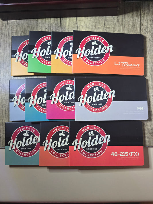 Holden Heritage 50c 11-card set, 2016 (no tin)