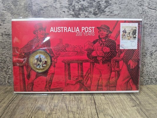 Australia Post 200 years of Service $1 PNC