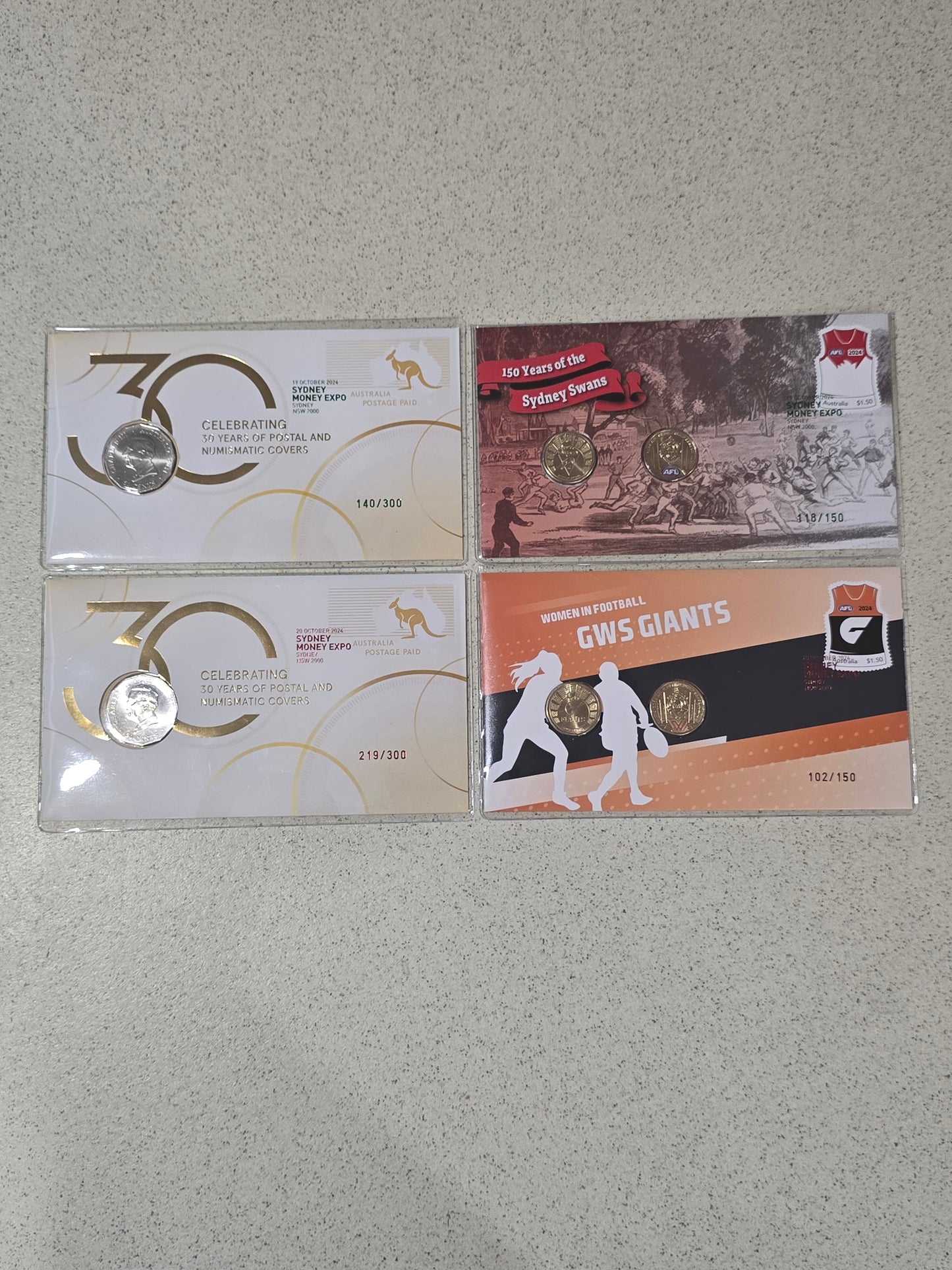 Sydney Expo 2024 (4 PNC set)