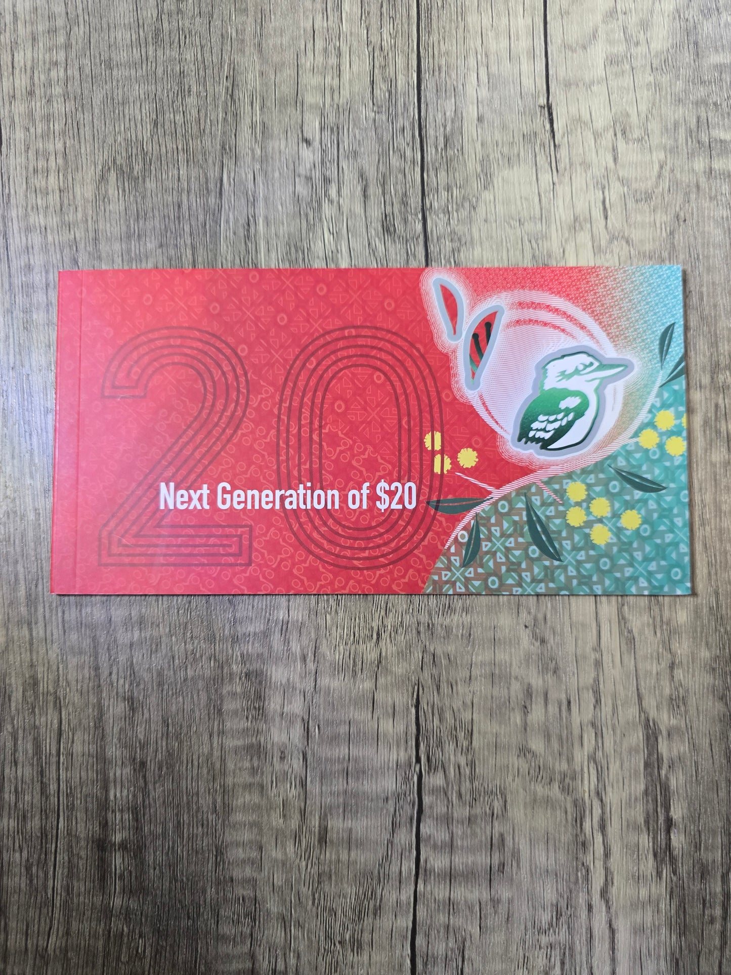 RBA Next Gen $20 Folder 2019