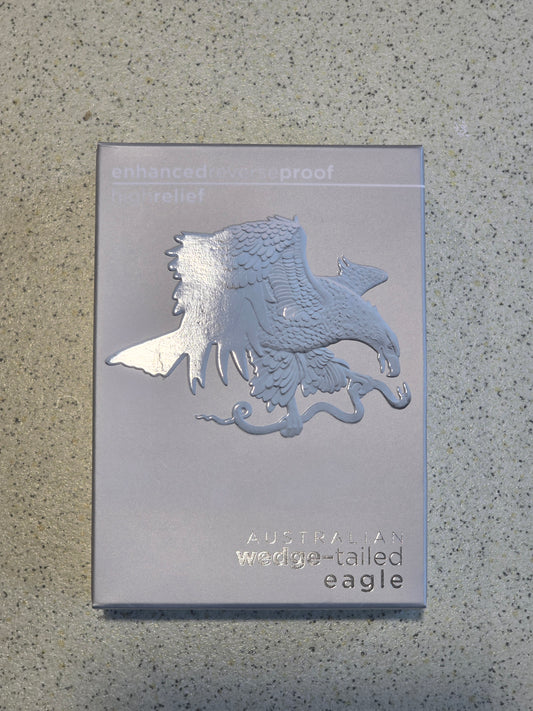 Wedge Tailed Eagle reverse proof 1oz 2021