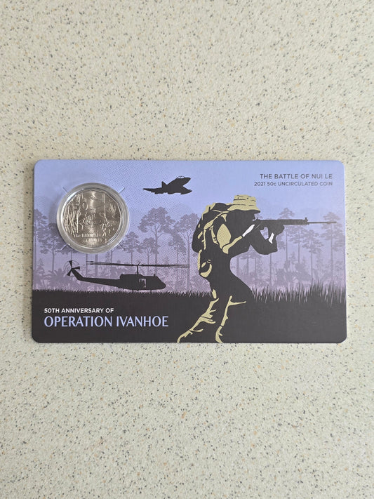 Operation Ivanhoe 50c card 2021
