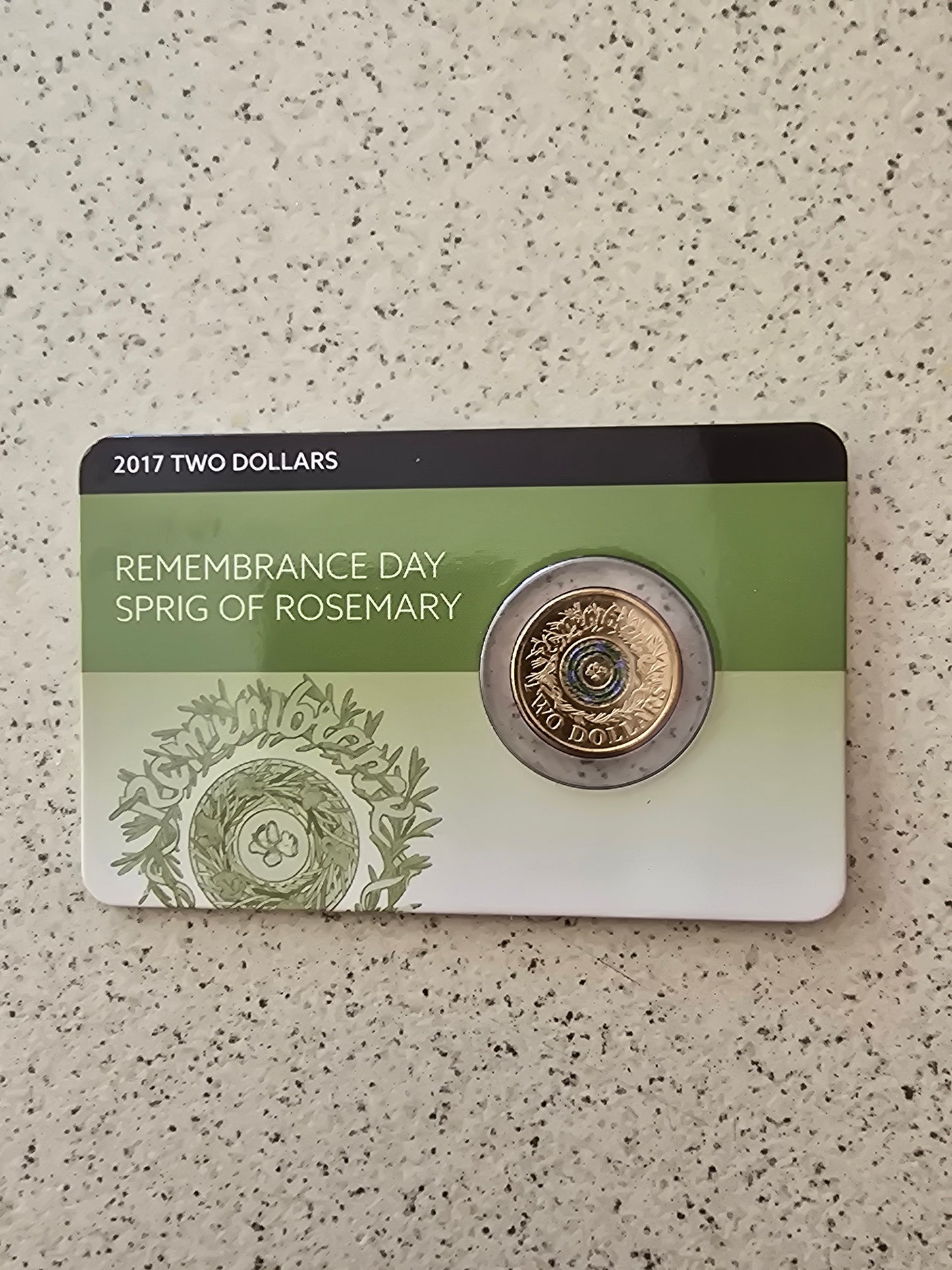 Rosemary 2017 $2 Downies Card