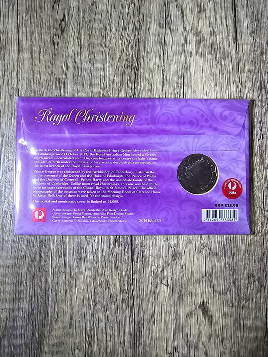 Royal Christening 50c APTA OVP PNC 2014