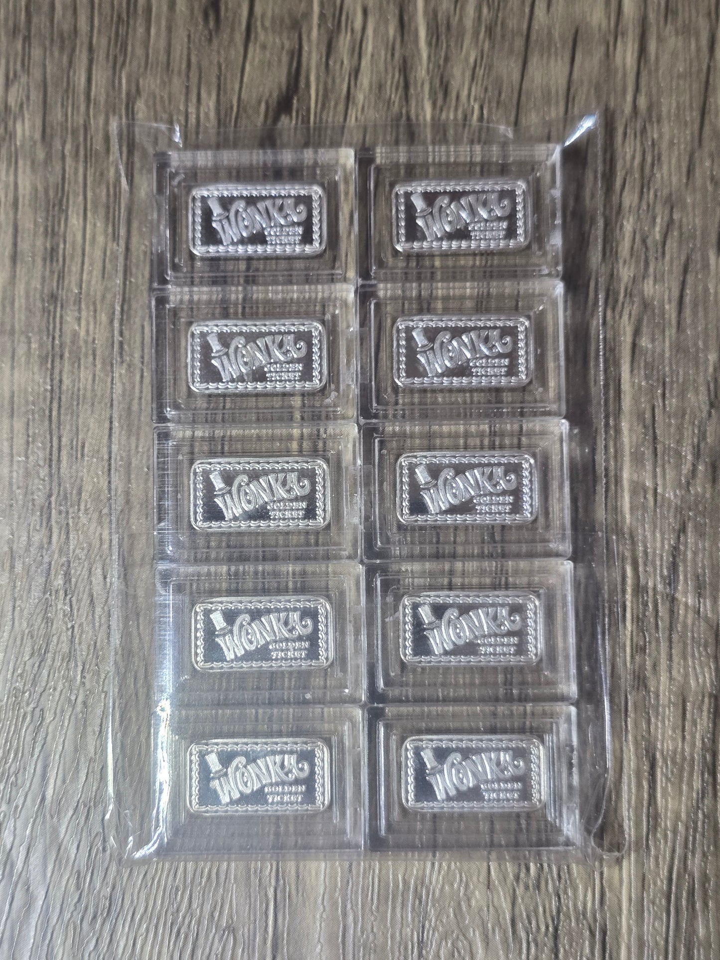 Willy Wonka Golden Ticket Series-2 1g silver