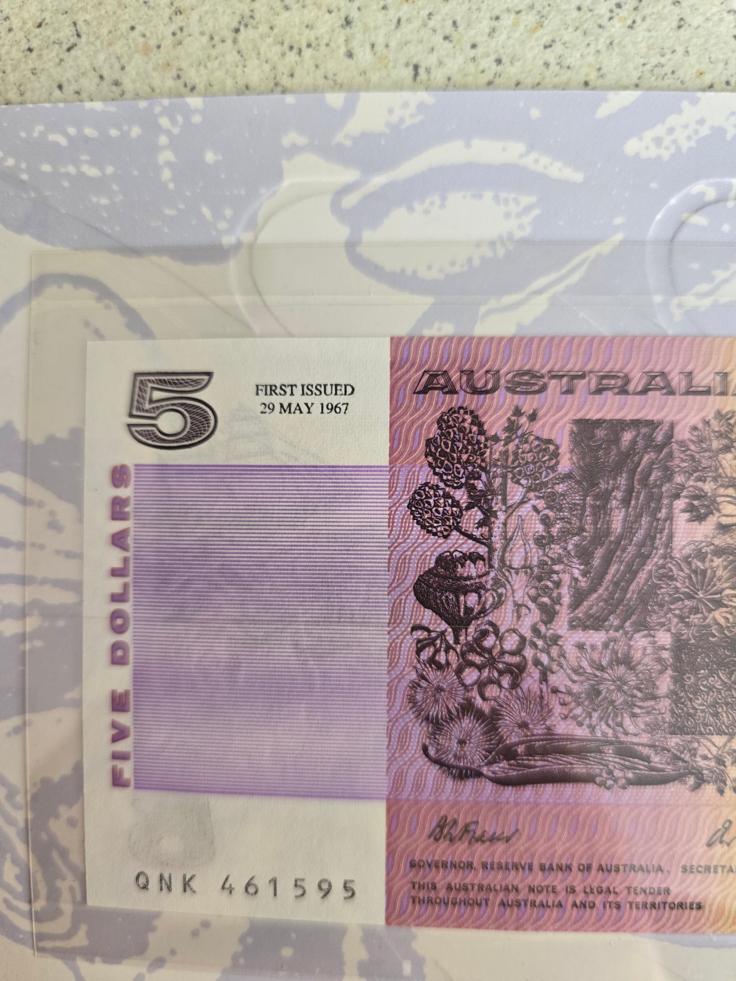 $5 Deluxe Overprint 30th Anniversary 1997, single note