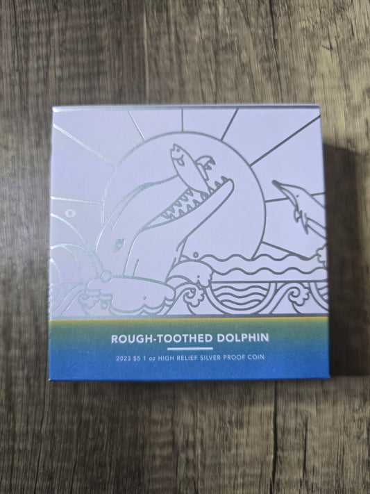Rough Toothed Dolphin Proof 1oz 2023
