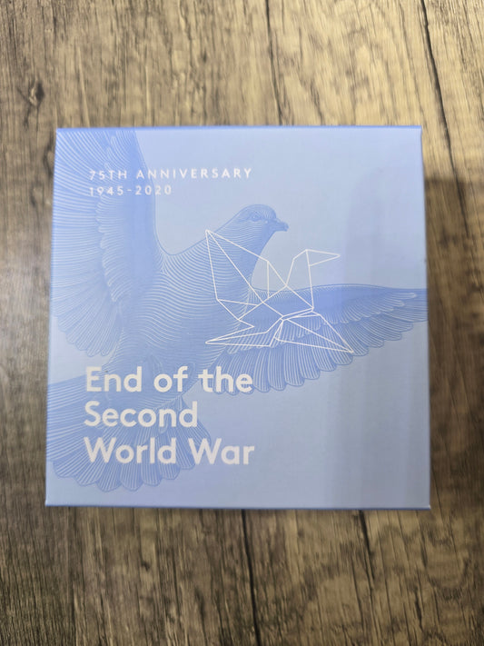 75th Anniversary, End of WW2 1oz proof 2020