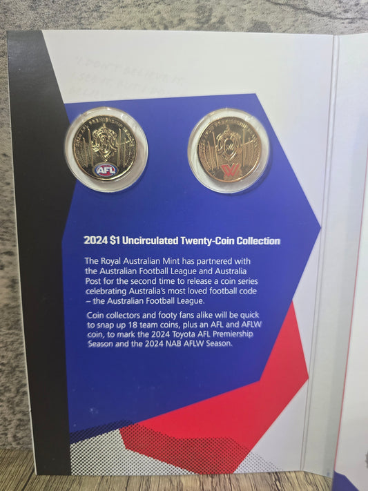 AFL Auspost Series 2024 w/coloured coins
