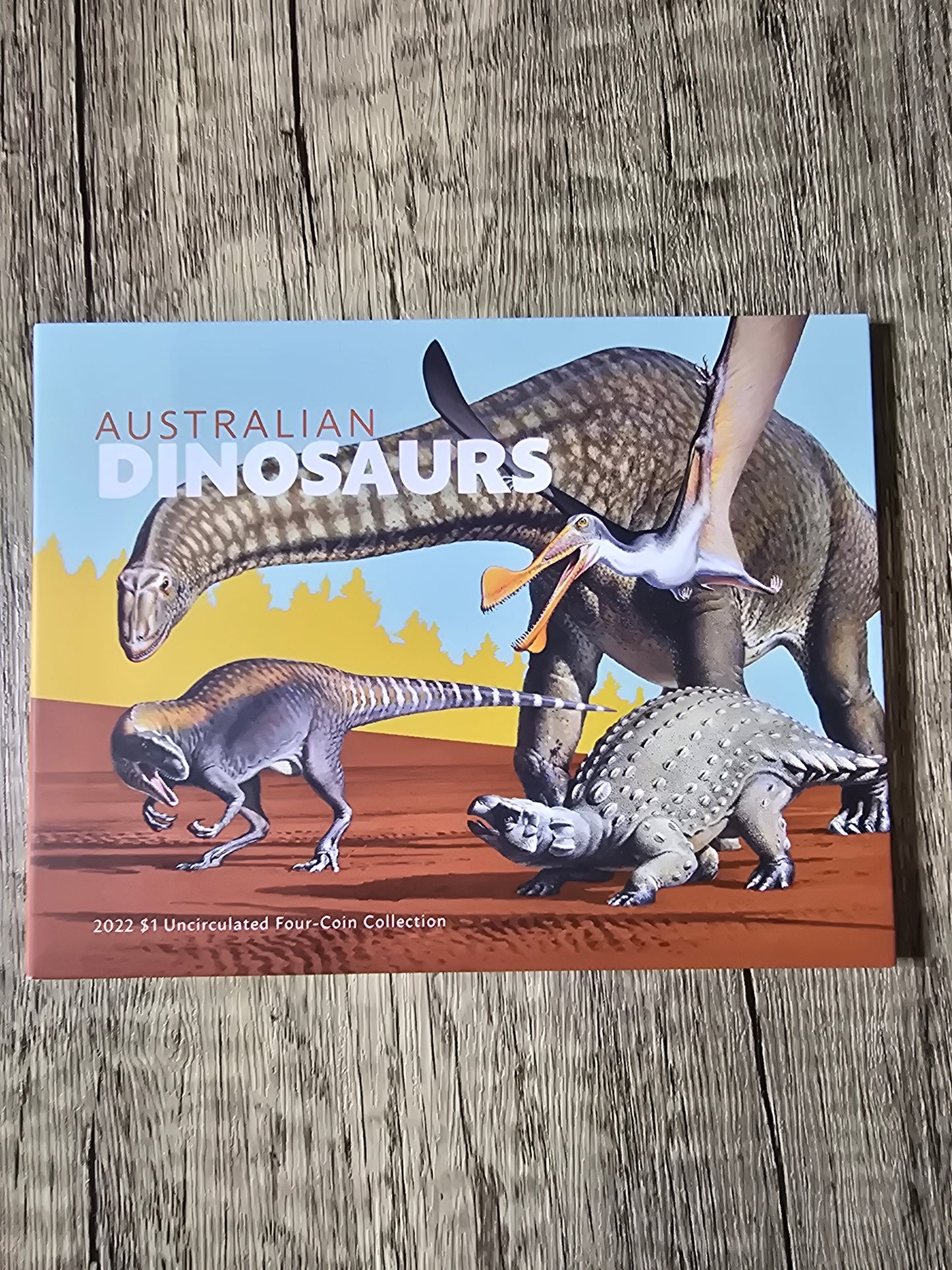 Dinosaur UNC 4-coin set 2022