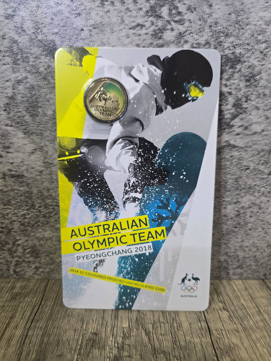 Australian Winter Olympic Team Pyeongchang $1 2018