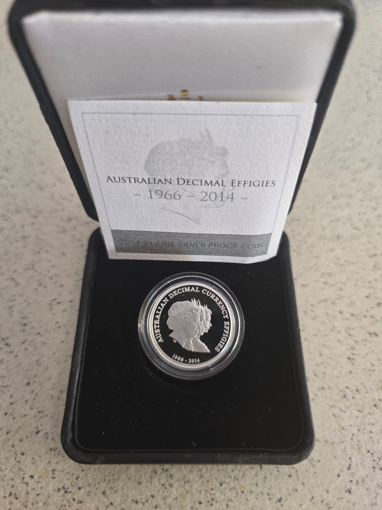Decimal Currency Effigies Silver Proof $1