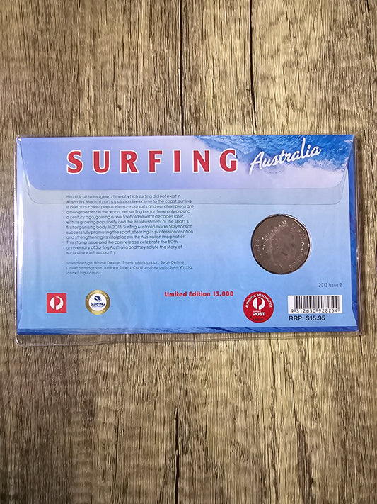 Surfing in Australia 50c PNC 2013