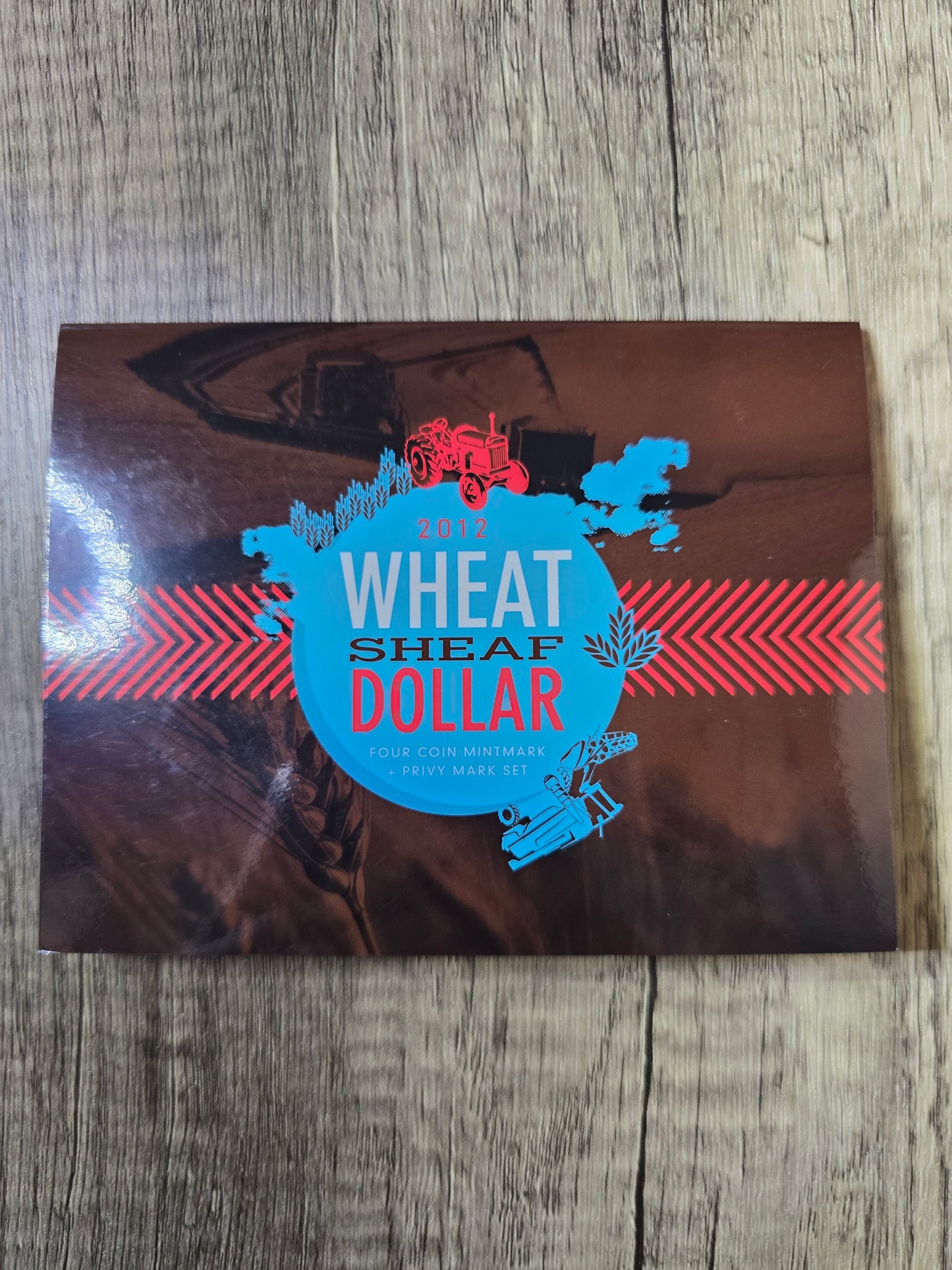 2012 WheatSheaf $1 4-coin Mintmark/Privy Set