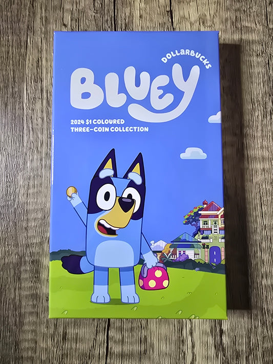 Bluey Dollarbucks 3-coin set