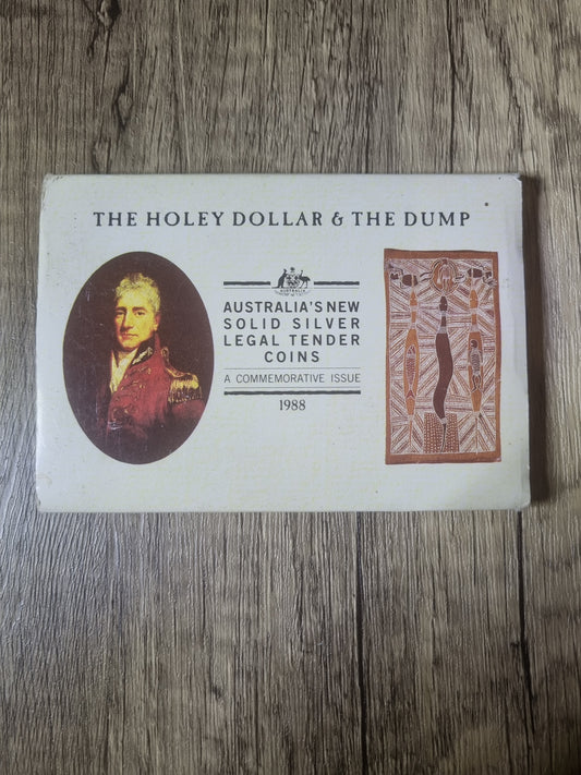 Holey Dollar & Dump Proof 1.25oz (1988/1989/1990 various)