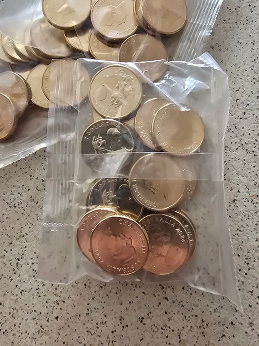 Bluey $1 Coin 2024 Mint Bag