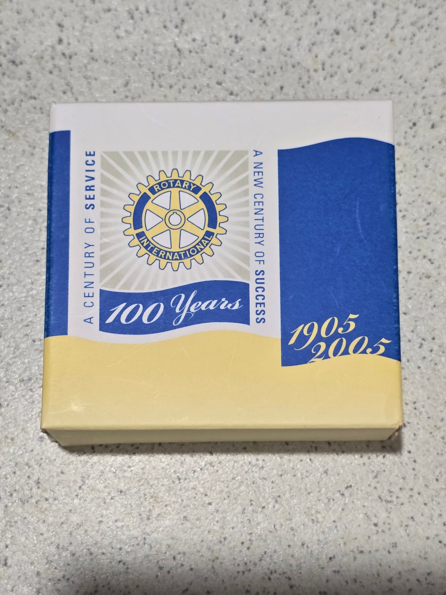 100 years of rotary coloured 1oz