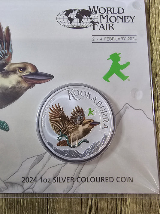 Kookaburra Coloured Privy 1oz WMF 2024