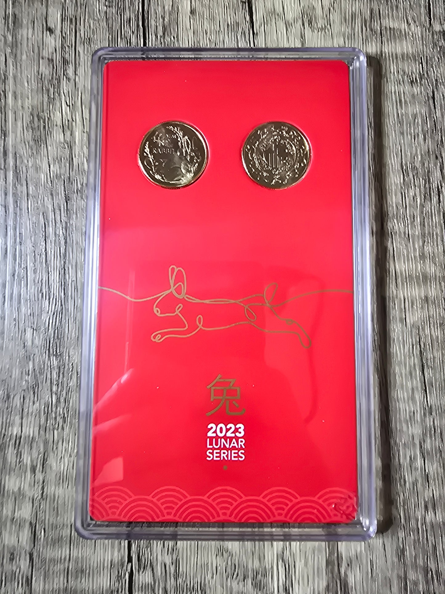 Lunar Year of the Rabbit (2 x $1 coin set) 2023